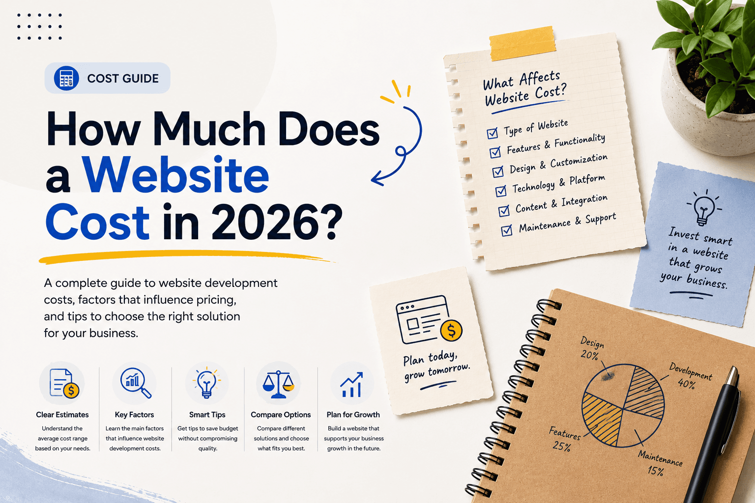 Article cover How Much Will It Cost to Build a Website in 2026?