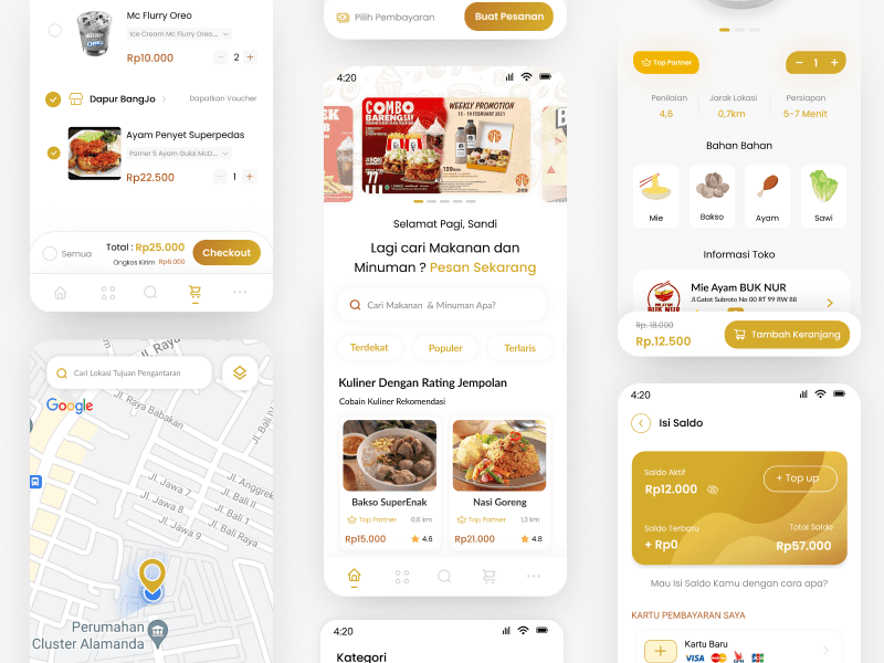 Project Visual FoodIn Aja