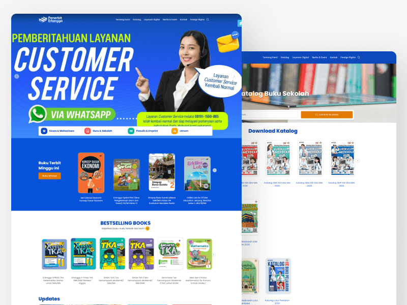 Project Visual Penerbit Erlangga