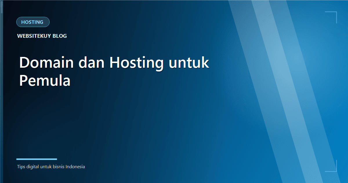 Domain and Hosting for Beginners: A Short Guide
