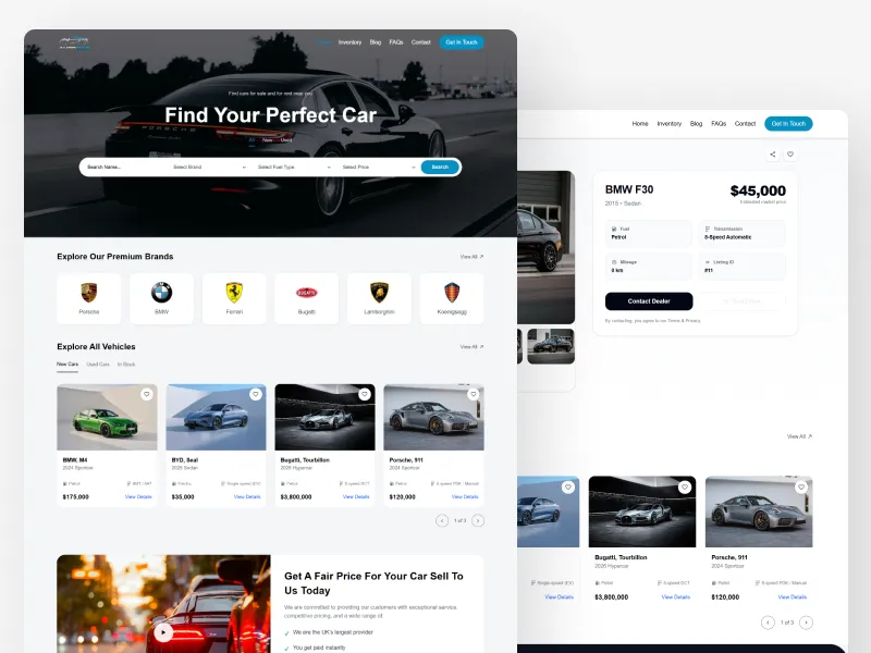 Project Visual Auto Car
